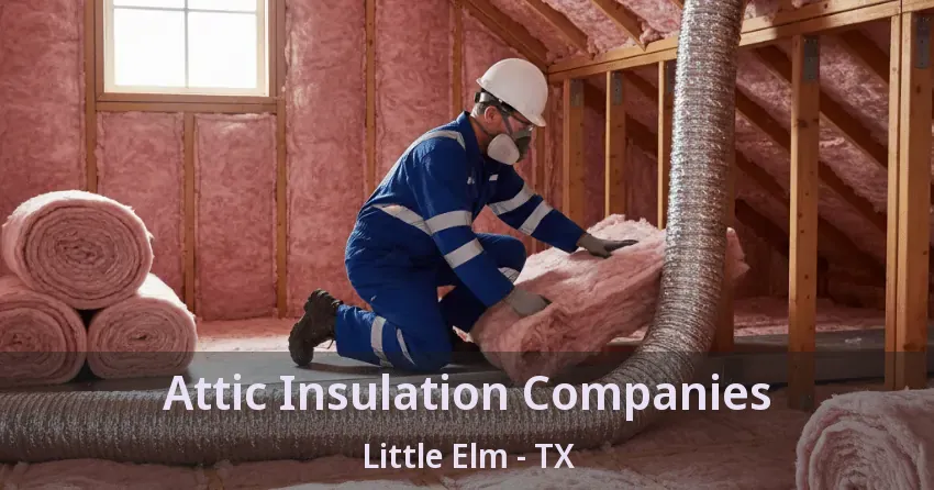 Attic Insulation Companies Little Elm - TX