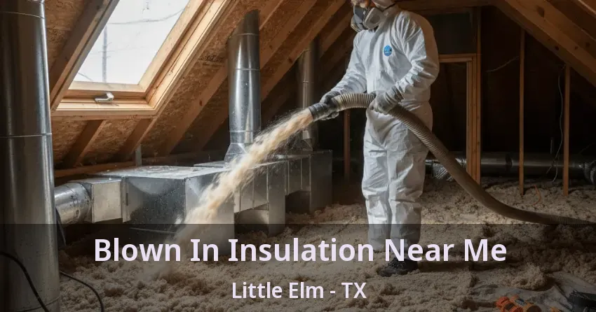 Blown In Insulation Near Me Little Elm - TX