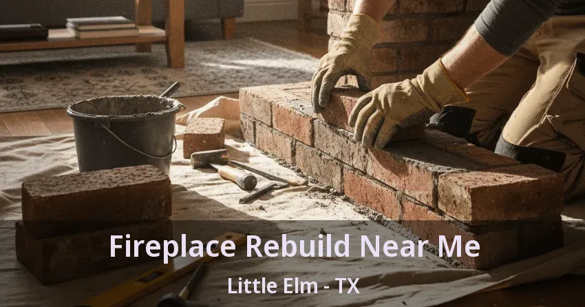 Fireplace Rebuild Near Me Little Elm - TX