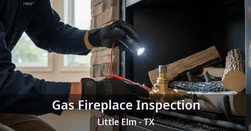 Gas Fireplace Inspection Little Elm - TX
