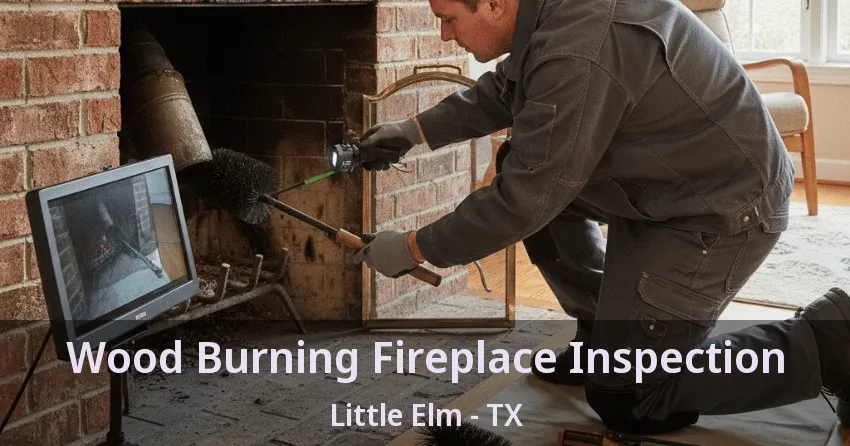 Wood Burning Fireplace Inspection Little Elm - TX Wood Burning Fireplace Inspection Little Elm - TX